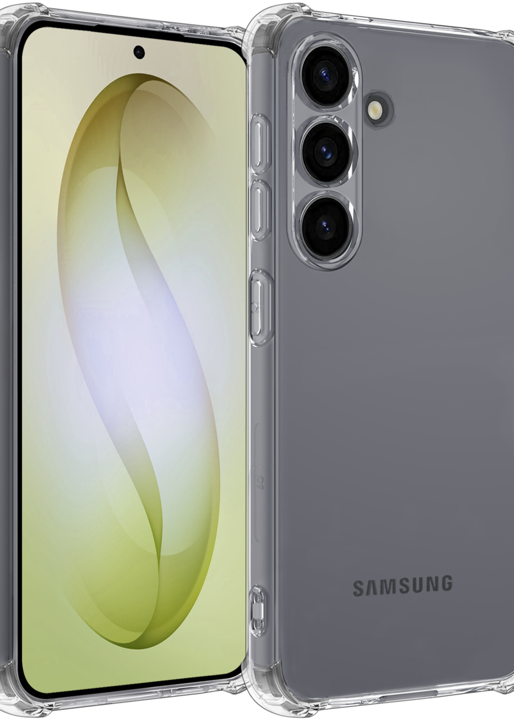 LUQ LUQ Samsung Galaxy S26 Plus Hoesje Shockproof - Transparant