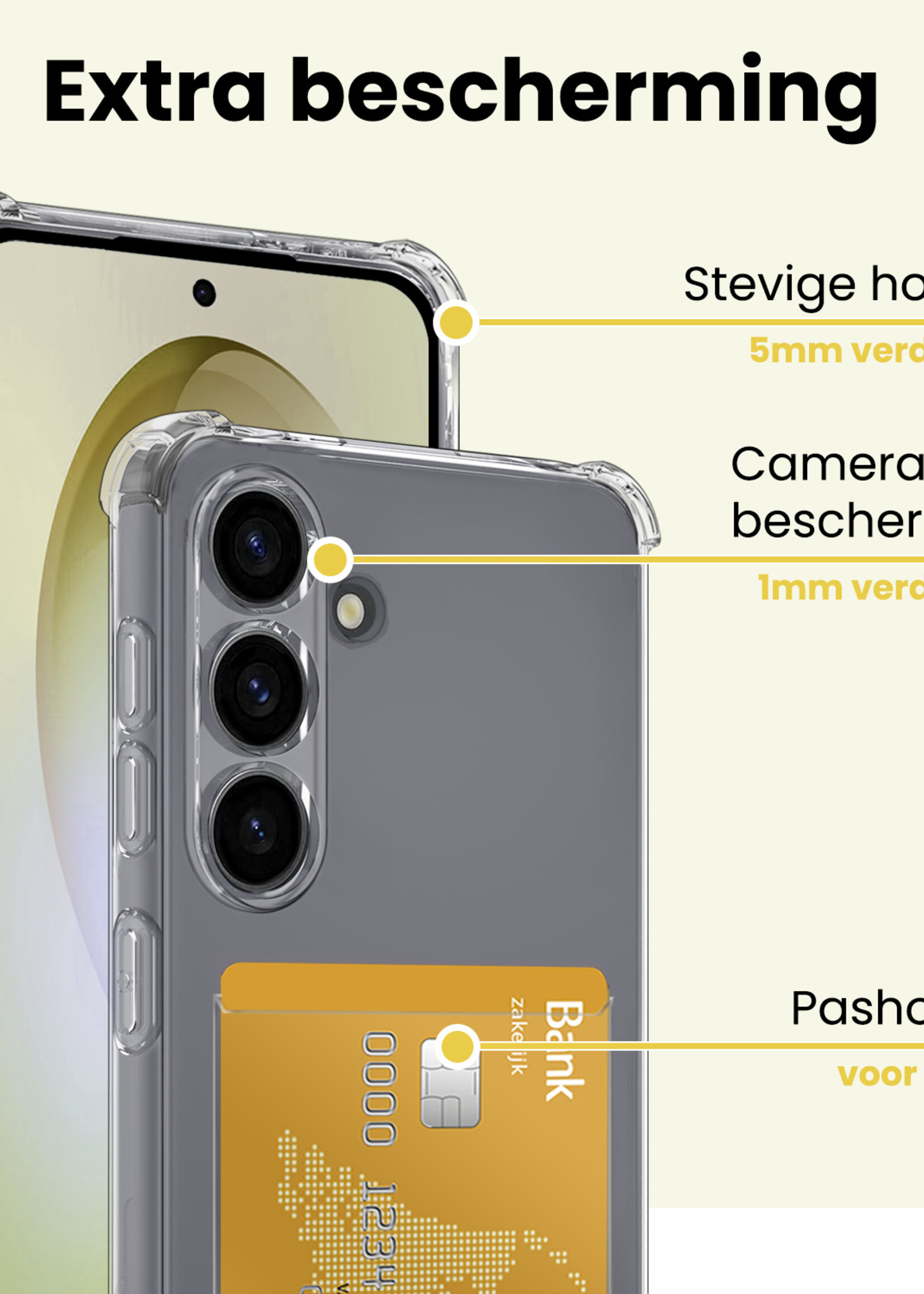 LUQ LUQ Samsung Galaxy S26 Plus Hoesje Pashouder