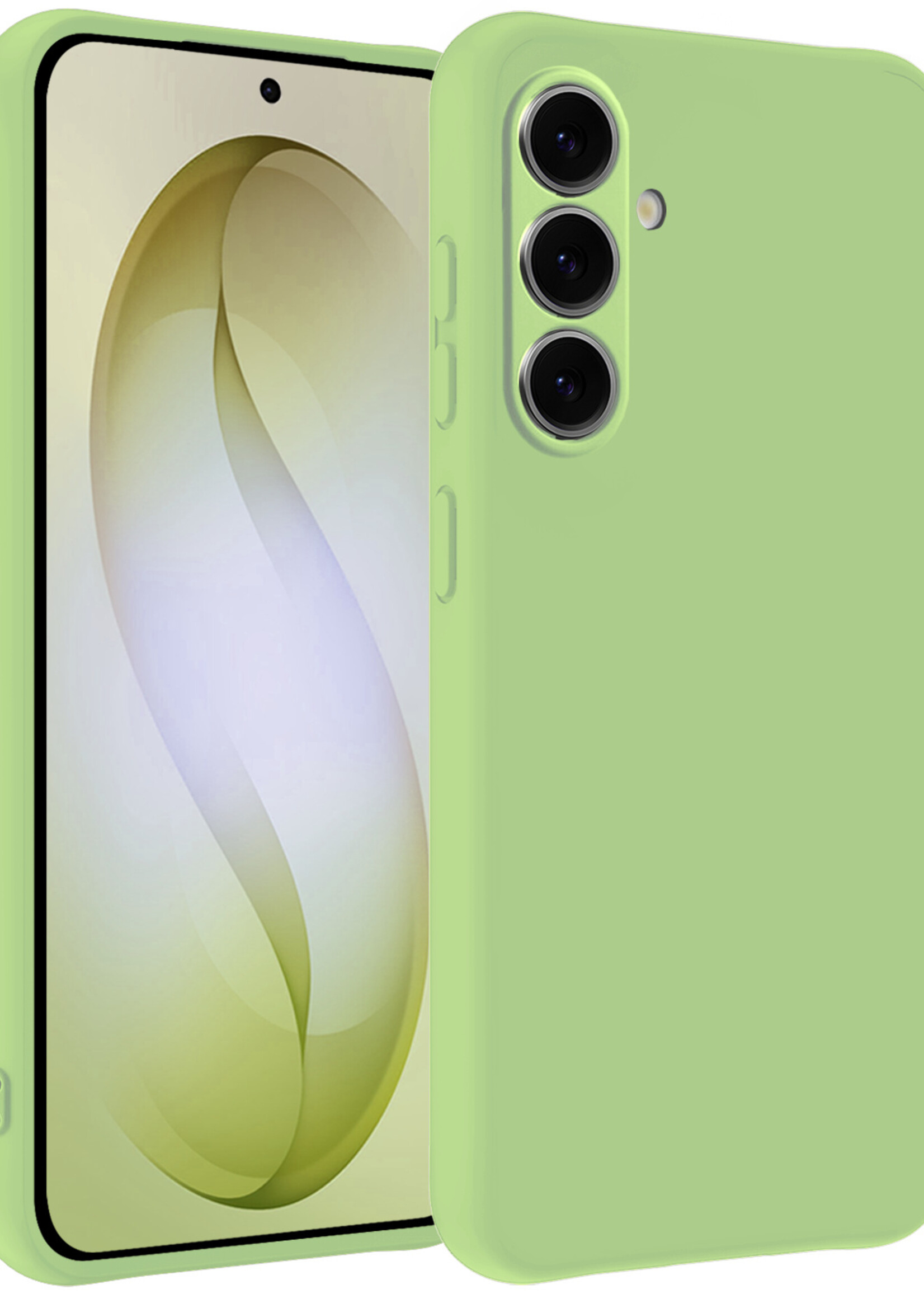 LUQ LUQ Samsung Galaxy S26 Plus Hoesje Siliconen - Groen