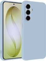 LUQ LUQ Samsung Galaxy S26 Plus Hoesje Siliconen - Lichtblauw