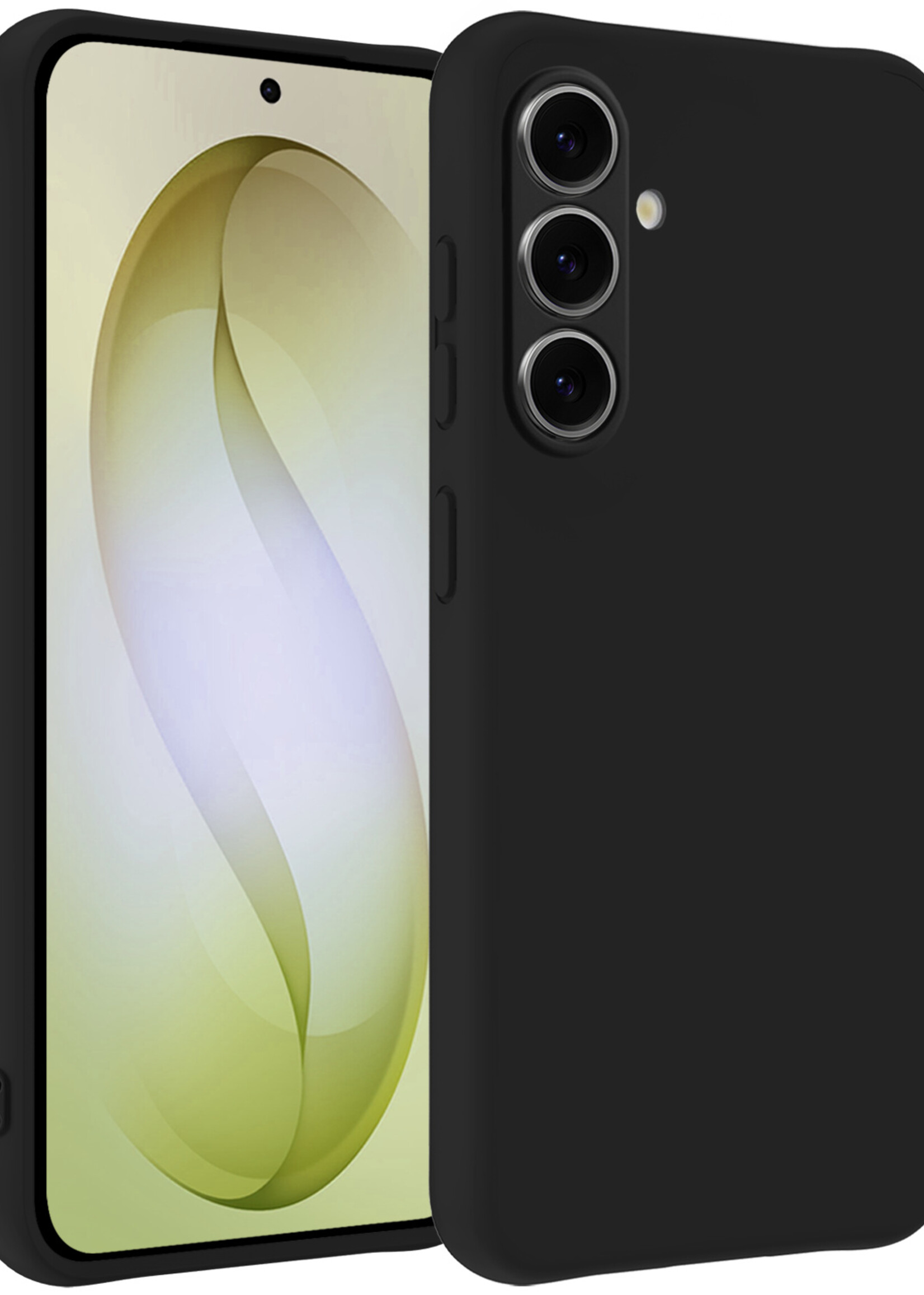 LUQ LUQ Samsung Galaxy S26 Plus Hoesje Siliconen - Zwart