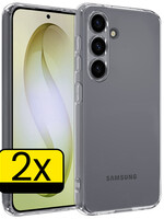 LUQ LUQ Samsung Galaxy S26 Plus Hoesje Siliconen - Transparant - 2 PACK