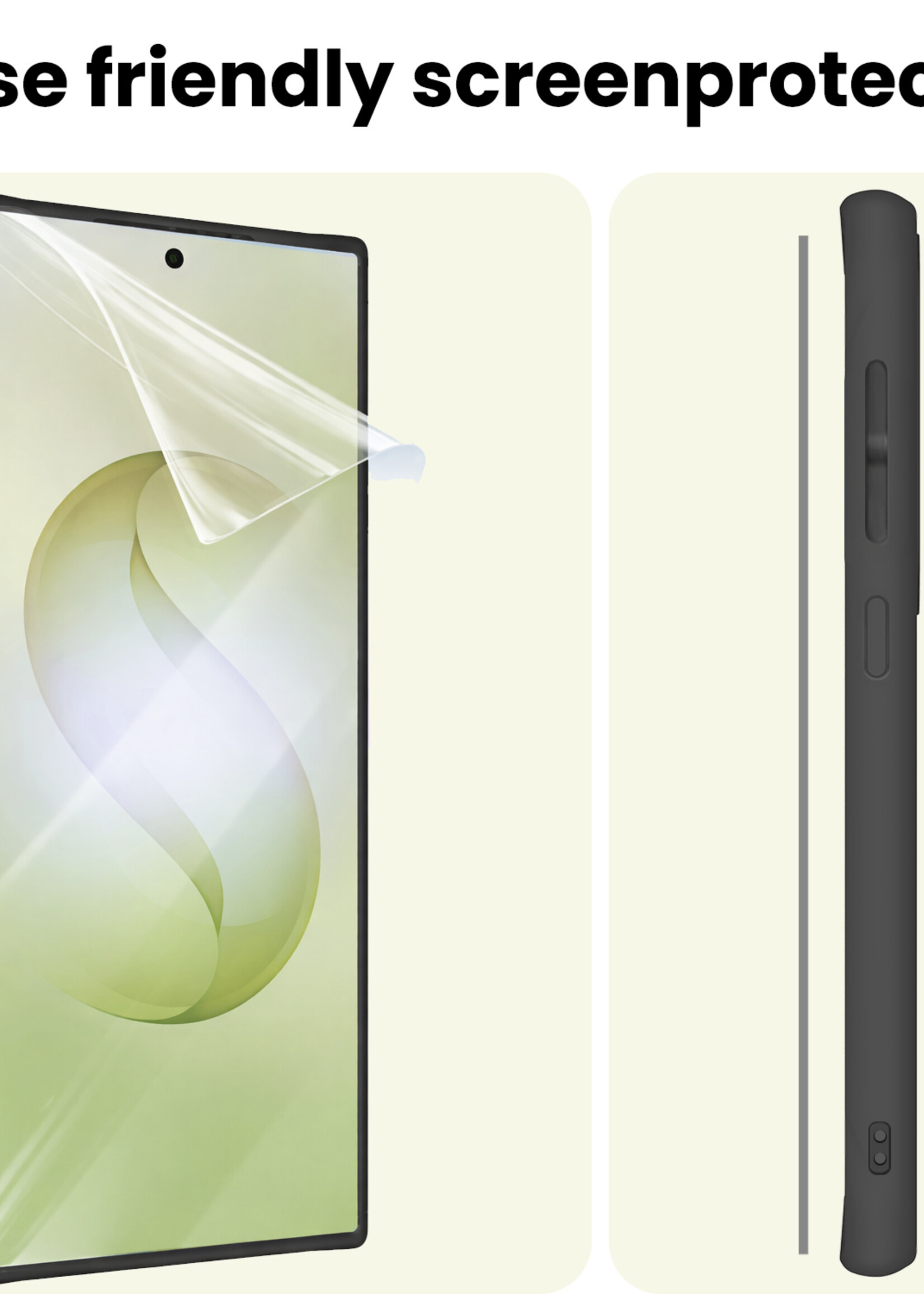 LUQ LUQ Samsung Galaxy S26 Ultra Schermfolie