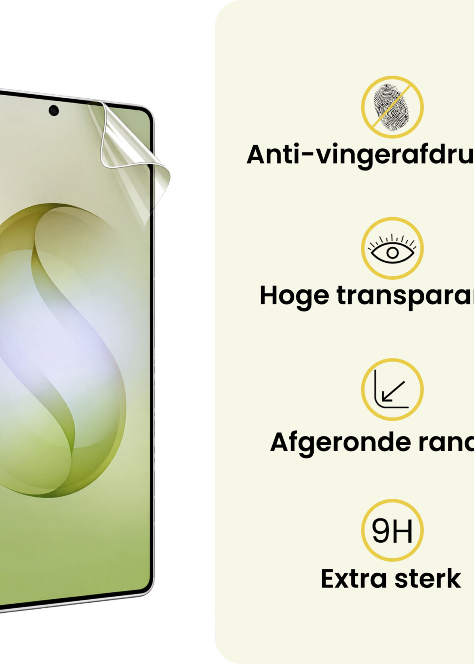 LUQ LUQ Samsung Galaxy S26 Ultra Schermfolie - 2 PACK