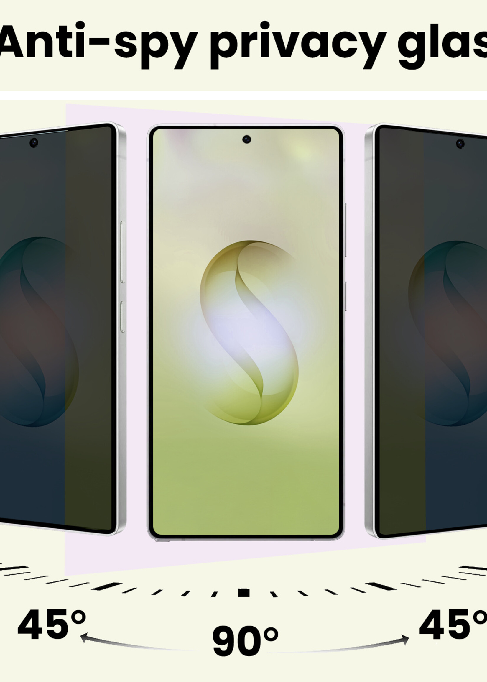 LUQ LUQ Samsung Galaxy S26 Ultra Screenprotector Glas Privacy