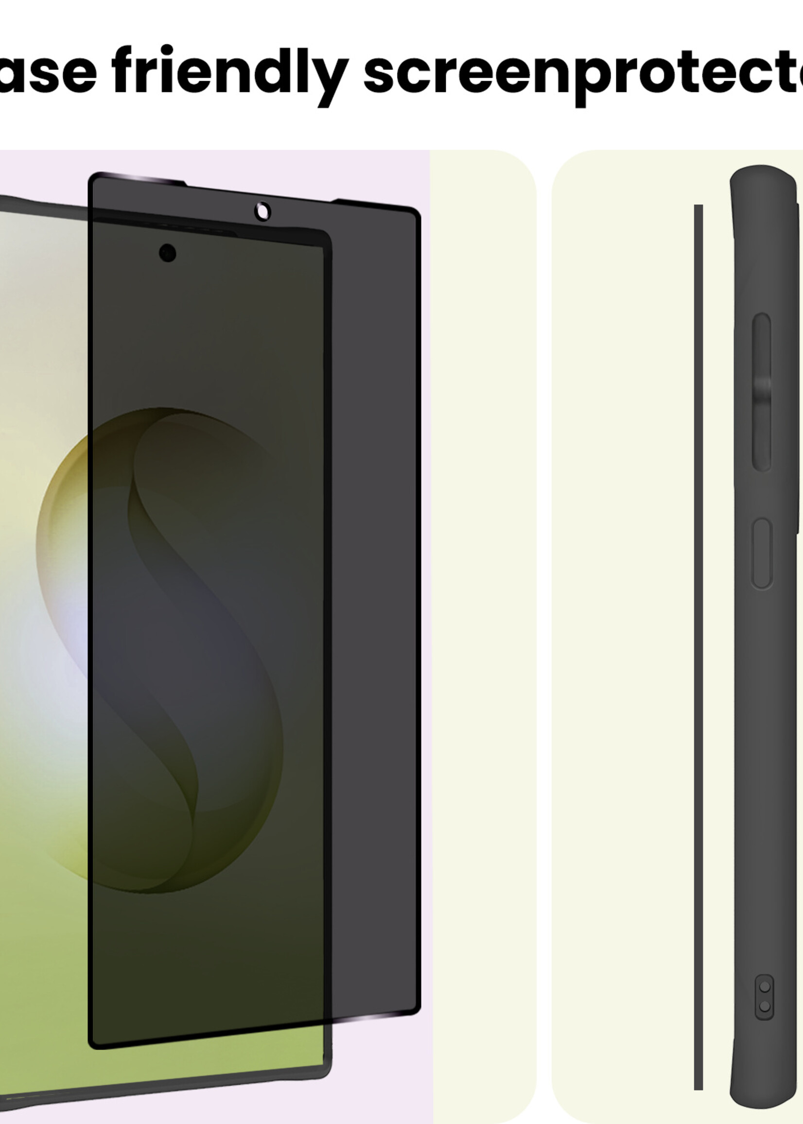 LUQ LUQ Samsung Galaxy S26 Ultra Screenprotector Glas Privacy