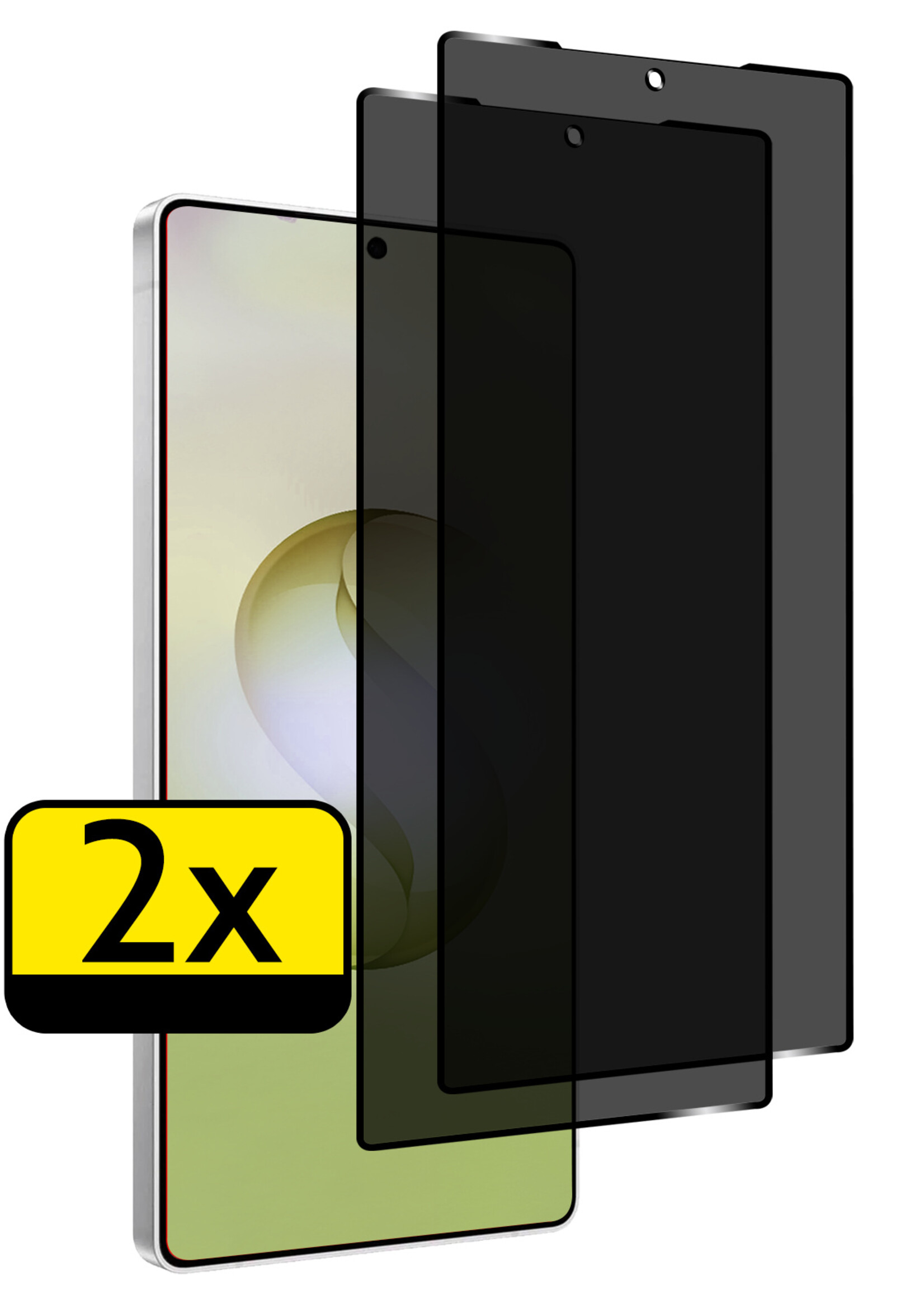 LUQ LUQ Samsung Galaxy S26 Ultra Screenprotector Glas Privacy - 2 PACK