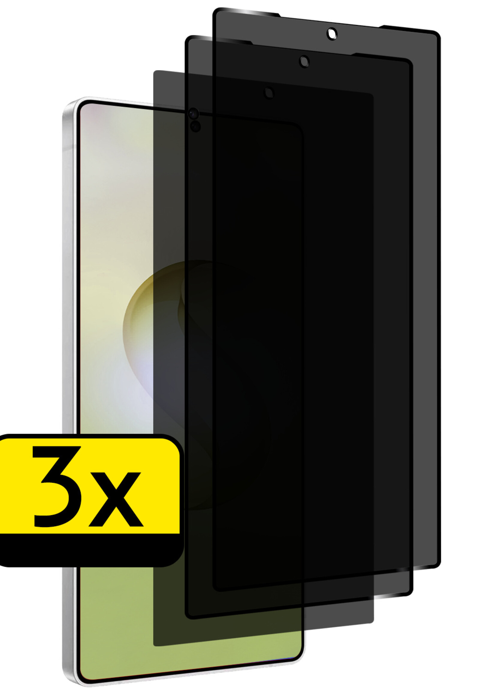 LUQ LUQ Samsung Galaxy S26 Ultra Screenprotector Glas Privacy - 3 PACK