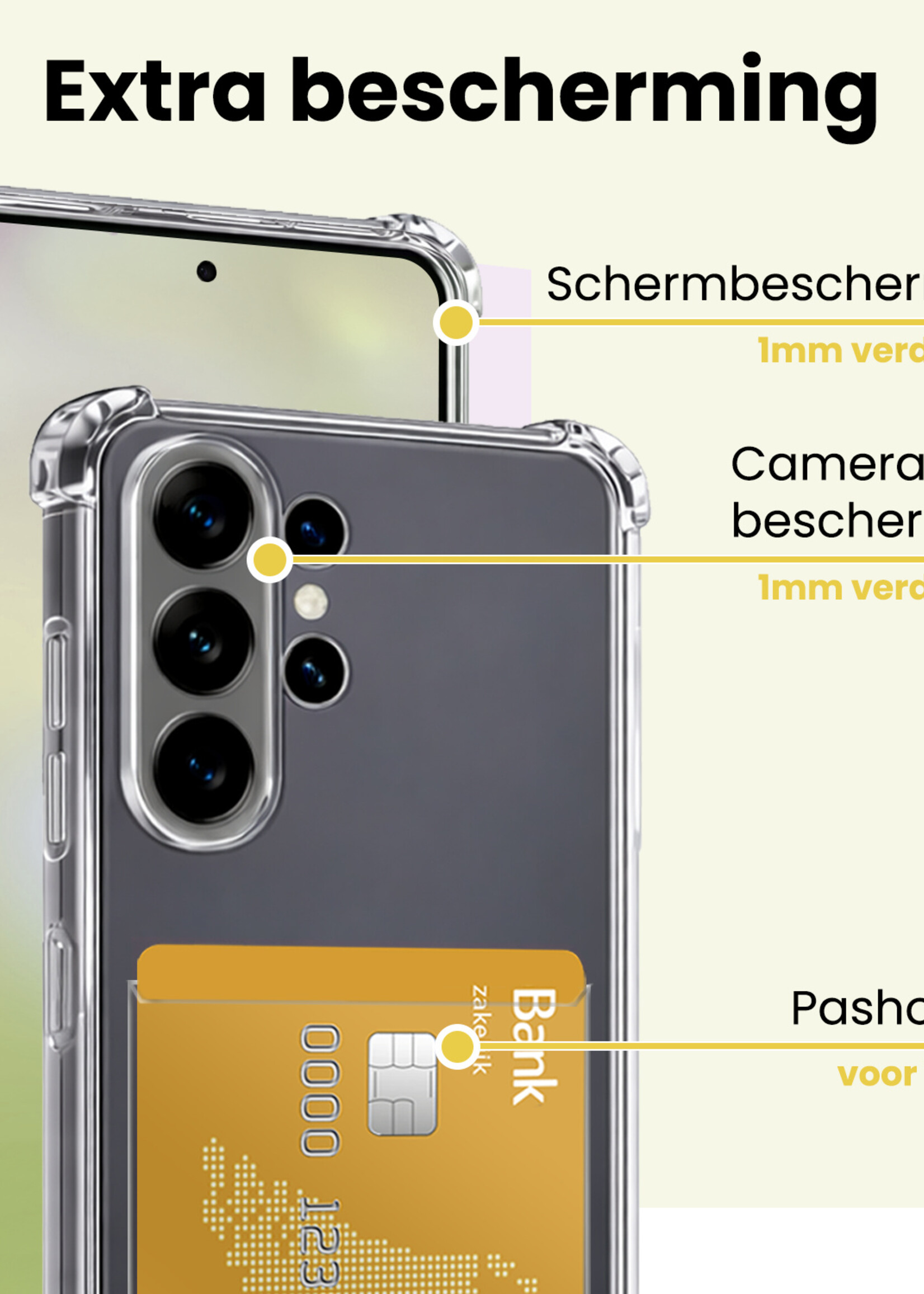 LUQ LUQ Samsung Galaxy S26 Ultra Hoesje Pashouder