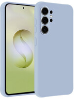 LUQ LUQ Samsung Galaxy S26 Ultra Hoesje Siliconen - Lichtblauw