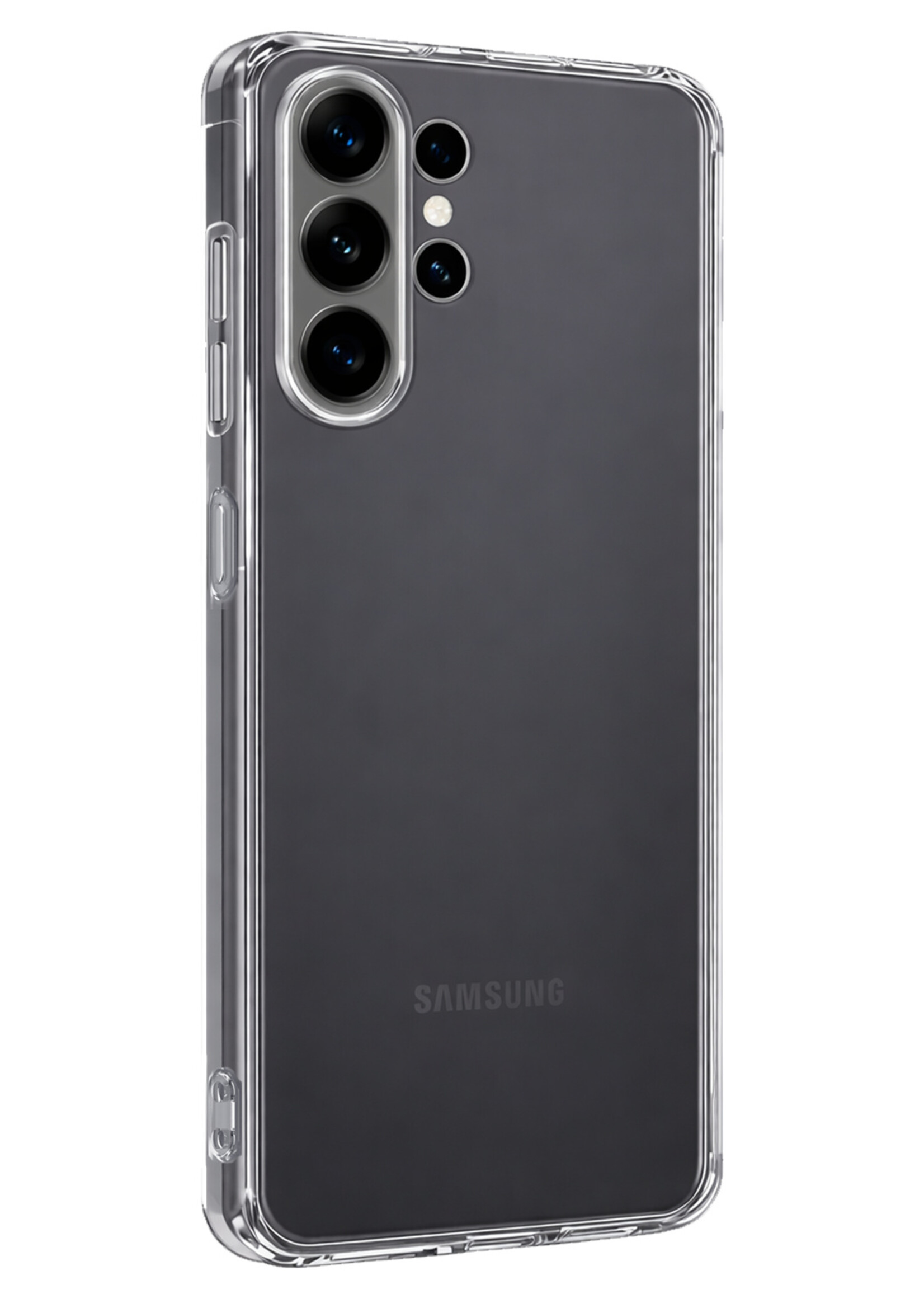 LUQ LUQ Samsung Galaxy S26 Ultra Hoesje Siliconen - Transparant