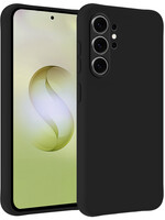 LUQ LUQ Samsung Galaxy S26 Ultra Hoesje Siliconen - Zwart