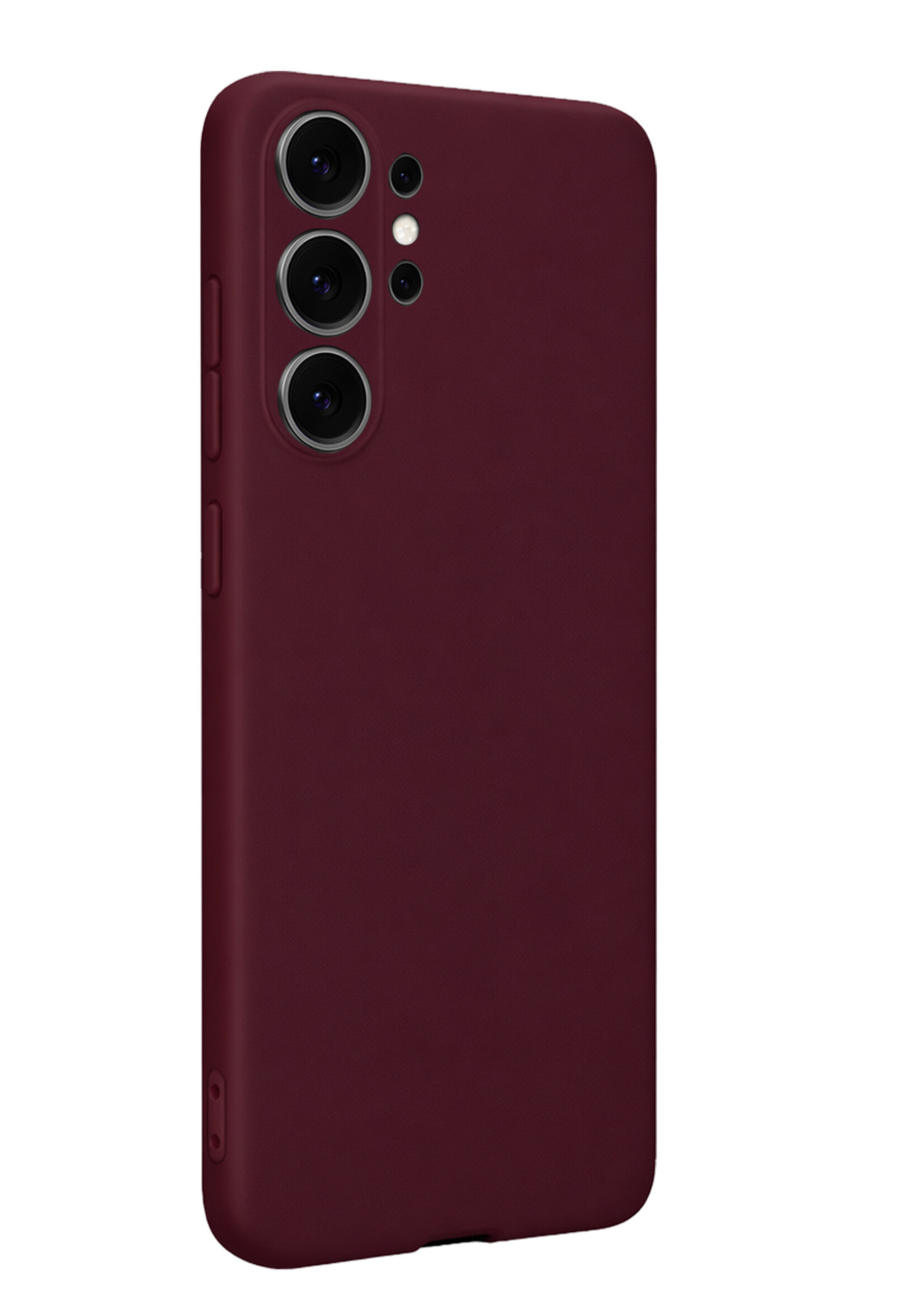 LUQ LUQ Samsung Galaxy S26 Ultra Hoesje Siliconen - Aubergine - 2 PACK