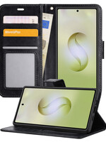 LUQ LUQ Samsung Galaxy S26 Ultra Hoesje Bookcase - Zwart