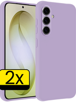 LUQ LUQ Samsung Galaxy S26 Plus Hoesje Siliconen - Lila - 2 PACK