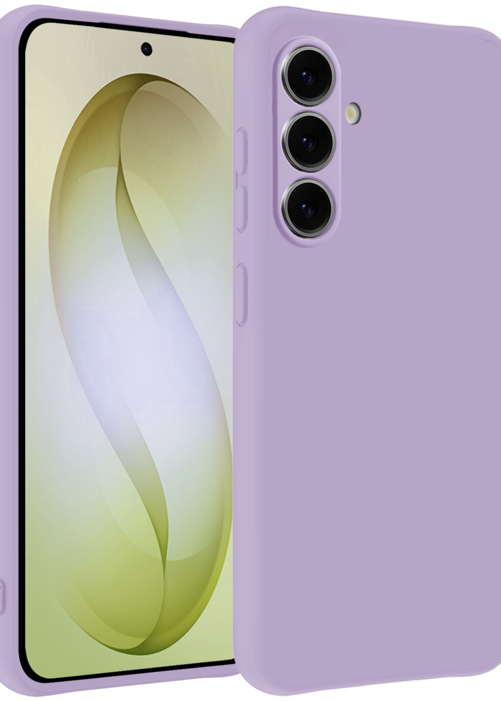 LUQ LUQ Samsung Galaxy S26 Plus Hoesje Siliconen - Lila