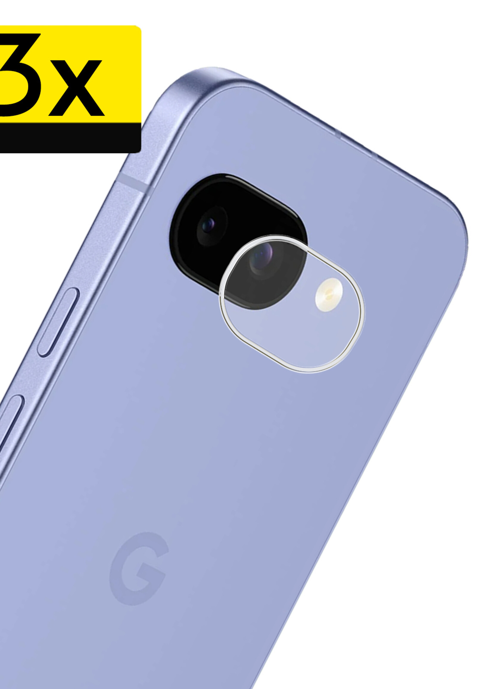 LUQ LUQ Google Pixel 10a Camera Screenprotector - 3 PACK