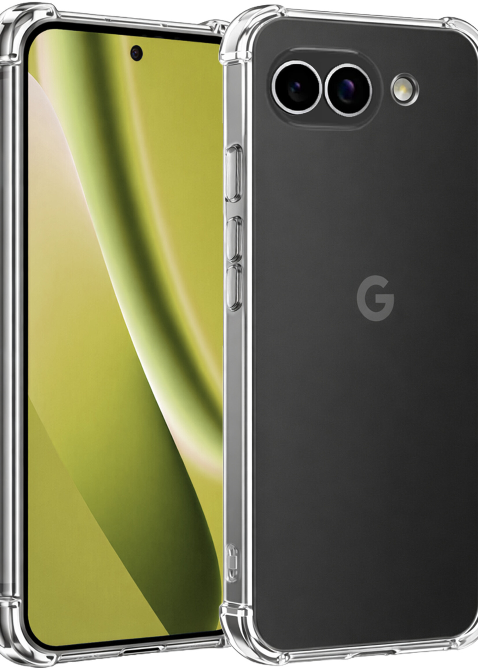 LUQ LUQ Google Pixel 10a Hoesje Shockproof - Transparant