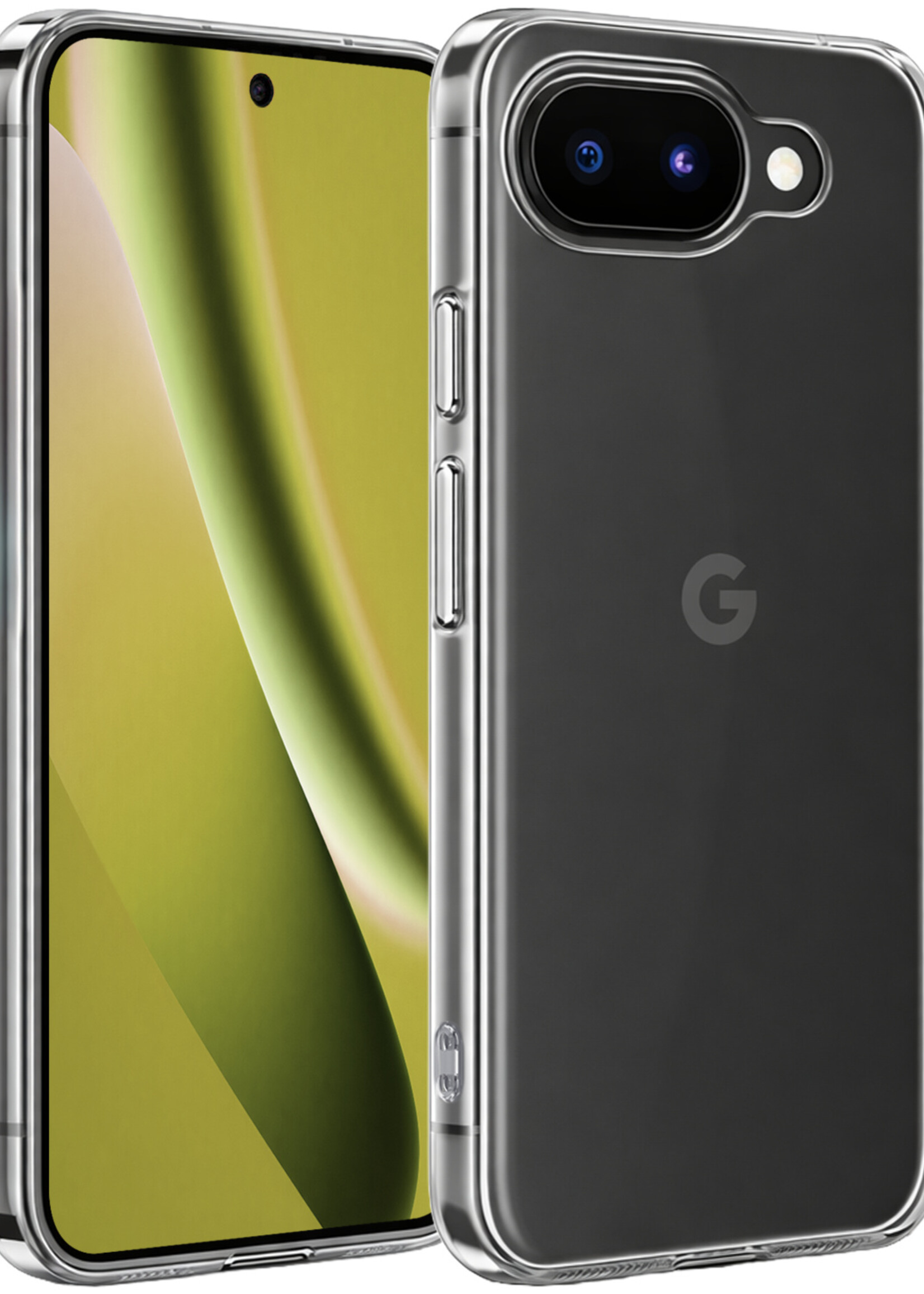 LUQ LUQ Google Pixel 10a Hoesje Siliconen - Transparant