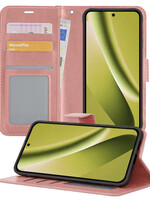 LUQ LUQ Google Pixel 10a Hoesje Bookcase - Rose Goud