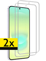 LUQ LUQ Samsung Galaxy A37 Screenprotector Glas - 2 PACK