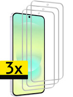 LUQ LUQ Samsung Galaxy A37 Screenprotector Glas - 3 PACK