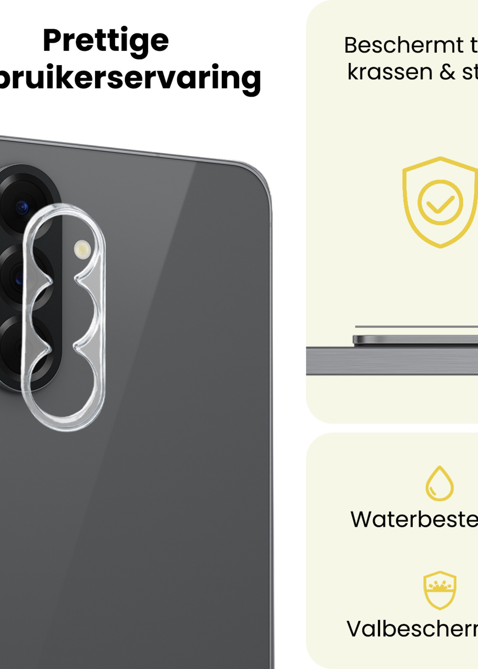 LUQ LUQ Samsung Galaxy A37 Camera Screenprotector