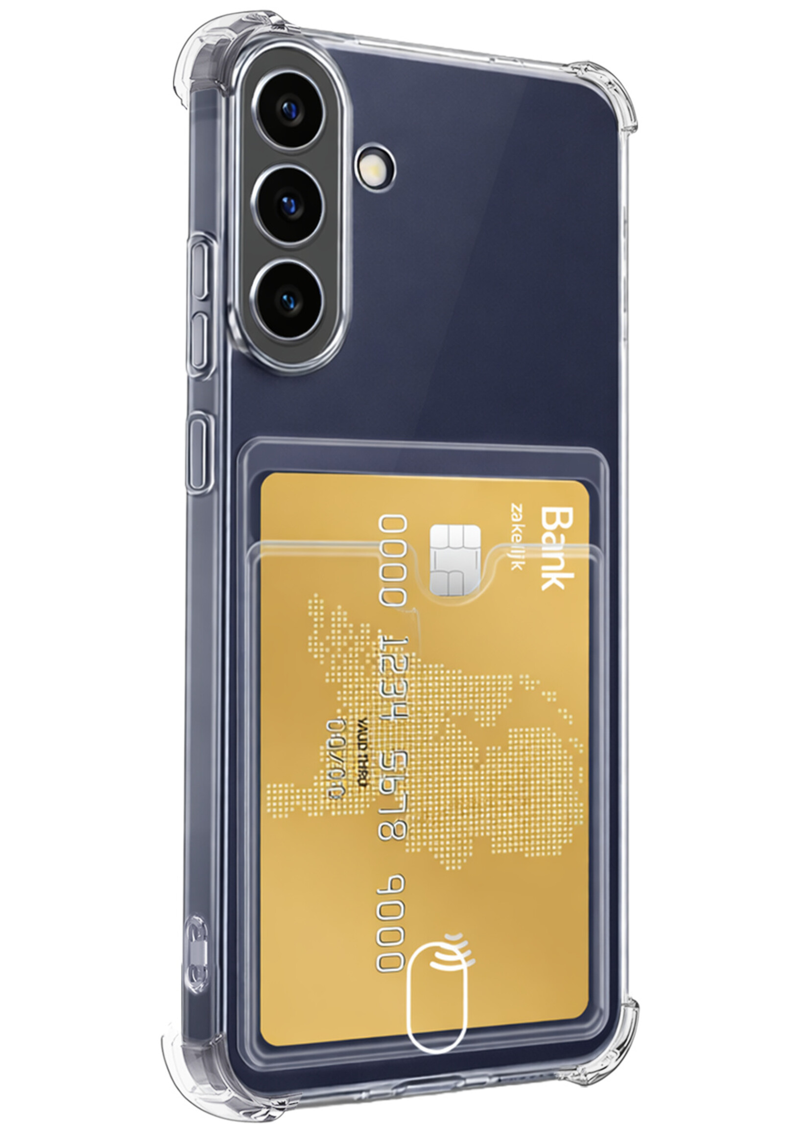 LUQ LUQ Samsung Galaxy A37 Hoesje Pashouder