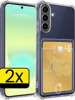 LUQ LUQ Samsung Galaxy A37 Hoesje Pashouder - 2 PACK