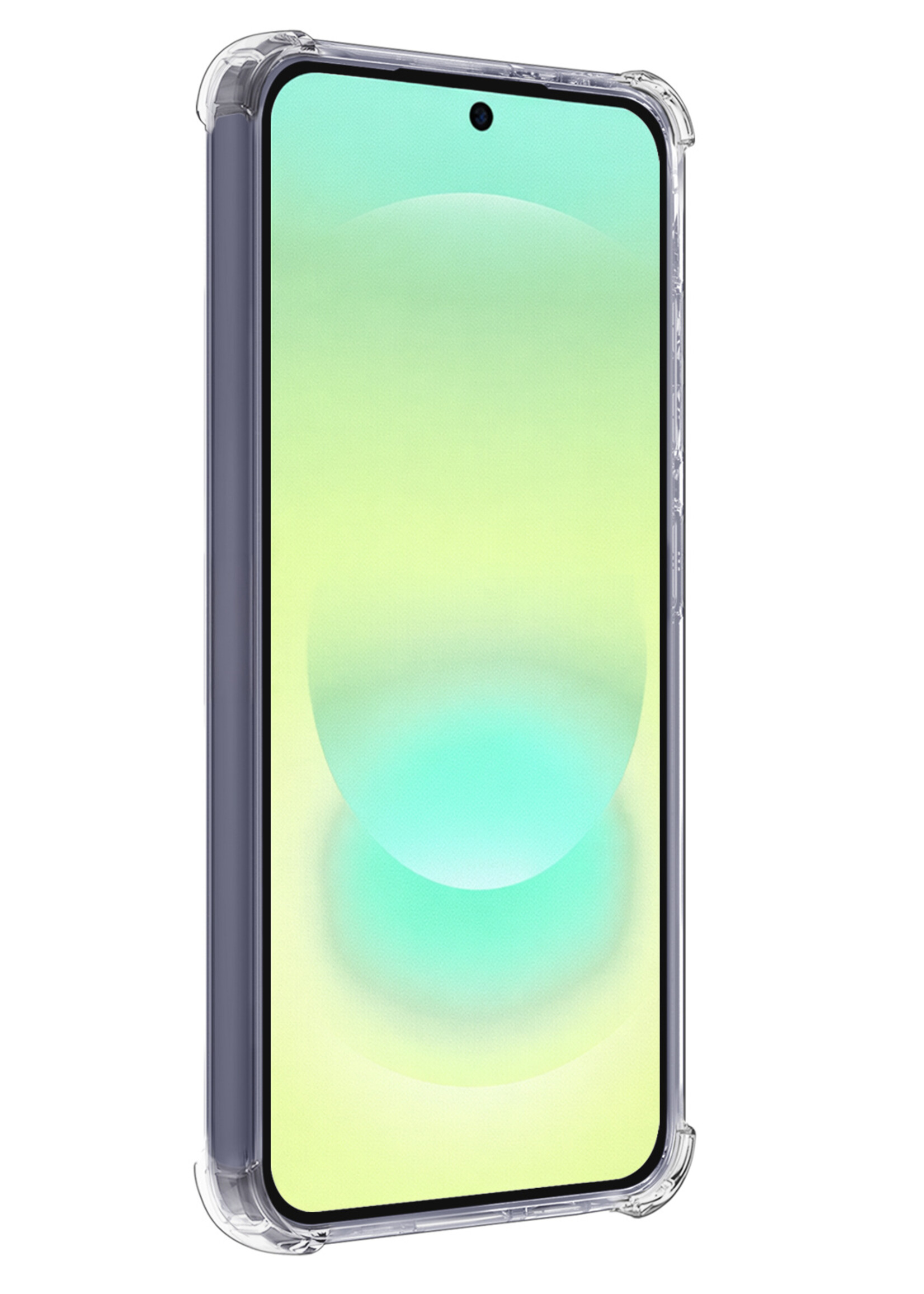 LUQ LUQ Samsung Galaxy A37 Hoesje Pashouder Met Screenprotector