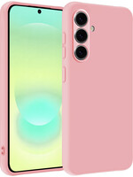 LUQ LUQ Samsung Galaxy A37 Hoesje Siliconen - Lichtroze