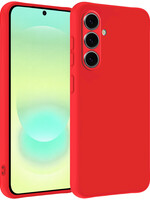 LUQ LUQ Samsung Galaxy A37 Hoesje Siliconen - Rood