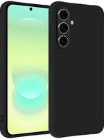 LUQ LUQ Samsung Galaxy A37 Hoesje Siliconen - Zwart