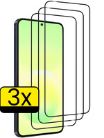 LUQ LUQ Samsung Galaxy A57 Screenprotector Glas Full Cover - 3 PACK