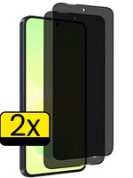 LUQ LUQ Samsung Galaxy A57 Screenprotector Glas Privacy - 2 PACK