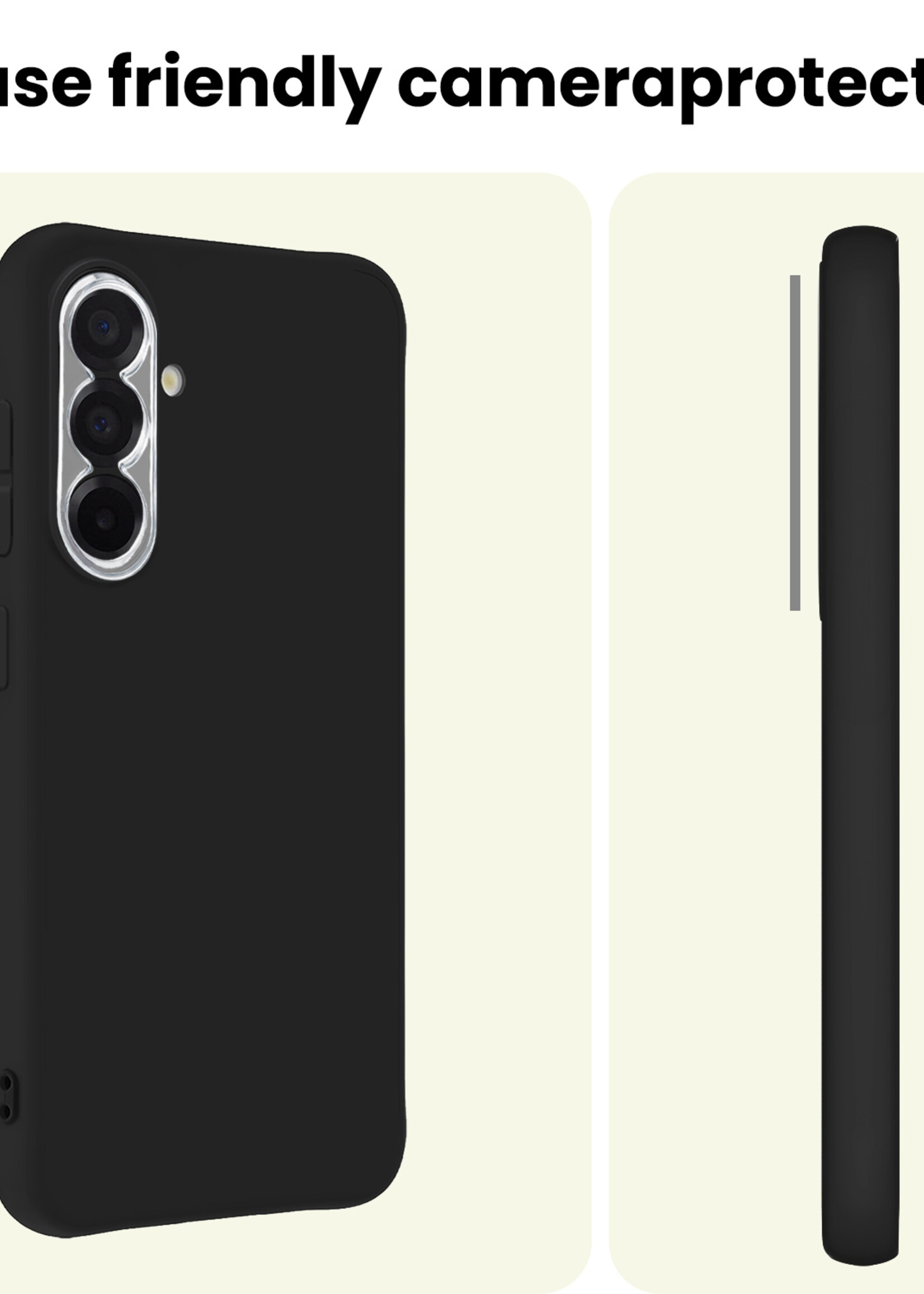 LUQ LUQ Samsung Galaxy A57 Camera Screenprotector - 2 PACK