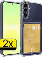LUQ LUQ Samsung Galaxy A57 Hoesje Pashouder - 2 PACK