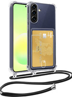 LUQ LUQ Samsung Galaxy A57 Hoesje Pashouder met Koord