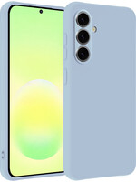 LUQ LUQ Samsung Galaxy A57 Hoesje Siliconen - Lichtblauw