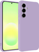 LUQ LUQ Samsung Galaxy A57 Hoesje Siliconen - Lila