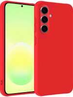 LUQ LUQ Samsung Galaxy A57 Hoesje Siliconen - Rood
