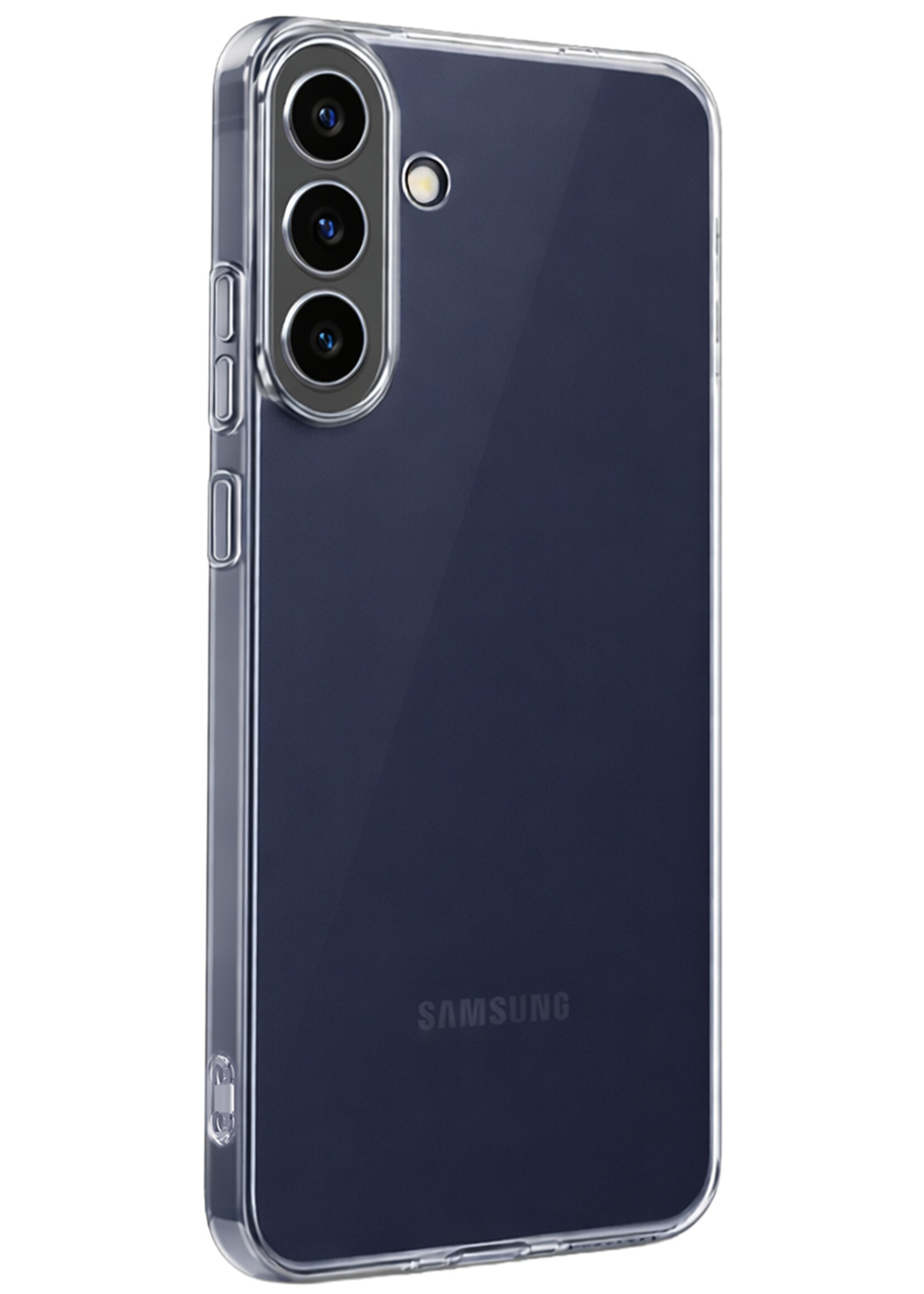 LUQ LUQ Samsung Galaxy A57 Hoesje Siliconen - Transparant