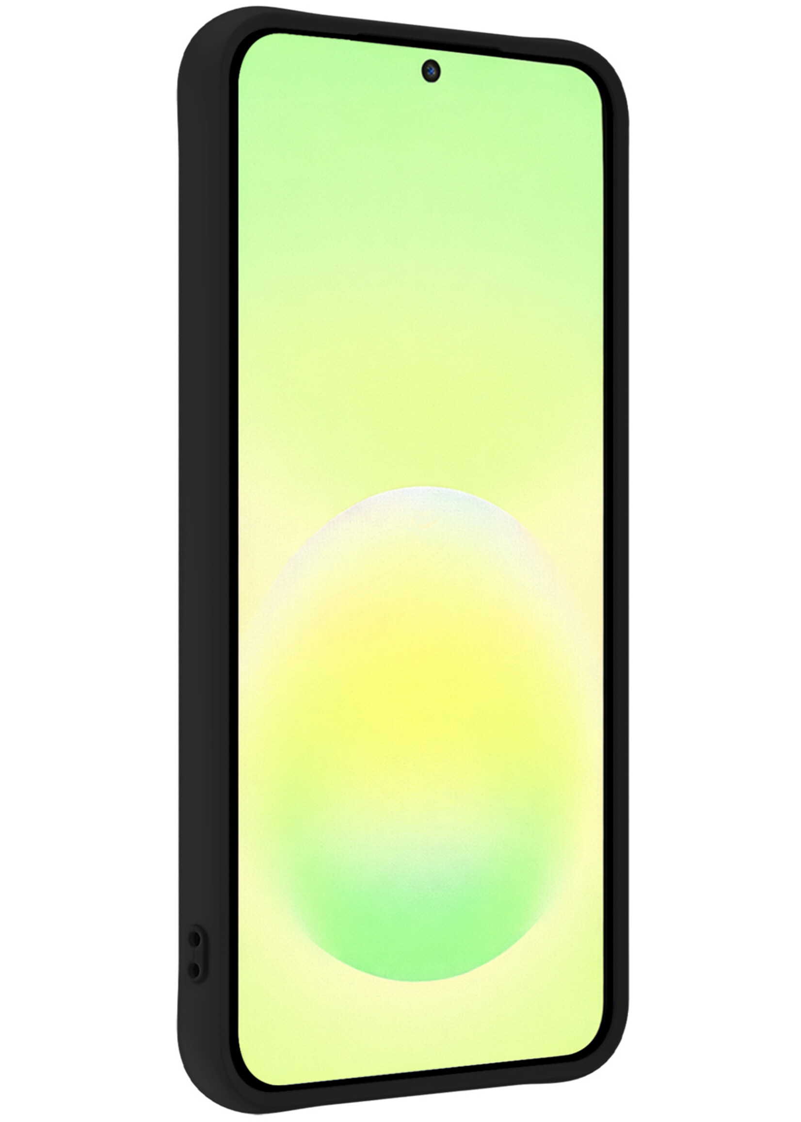 LUQ LUQ Samsung Galaxy A57 Hoesje Siliconen - Zwart