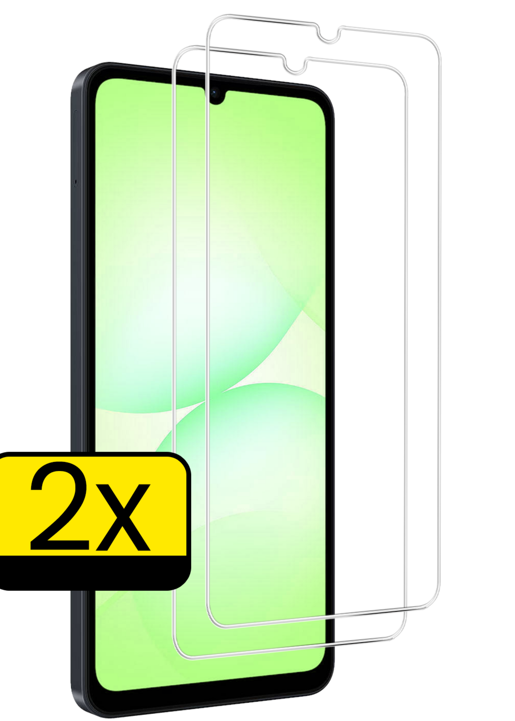 LUQ LUQ Samsung Galaxy A07 4G Screenprotector Glas - 2 PACK