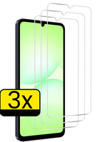 LUQ LUQ Samsung Galaxy A07 4G Screenprotector Glas - 3 PACK