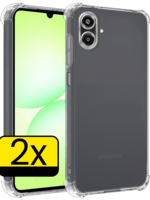 LUQ LUQ Samsung Galaxy A07 4G Hoesje Shockproof - Transparant - 2 PACK
