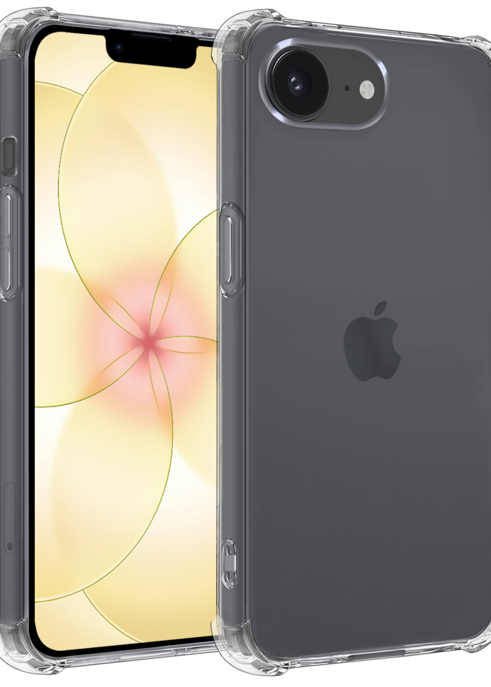 LUQ LUQ iPhone 17e Hoesje Shockproof - Transparant