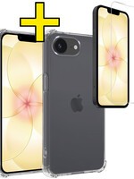 LUQ LUQ iPhone 17e Hoesje Shockproof Met Screenprotector Met Dichte Notch
