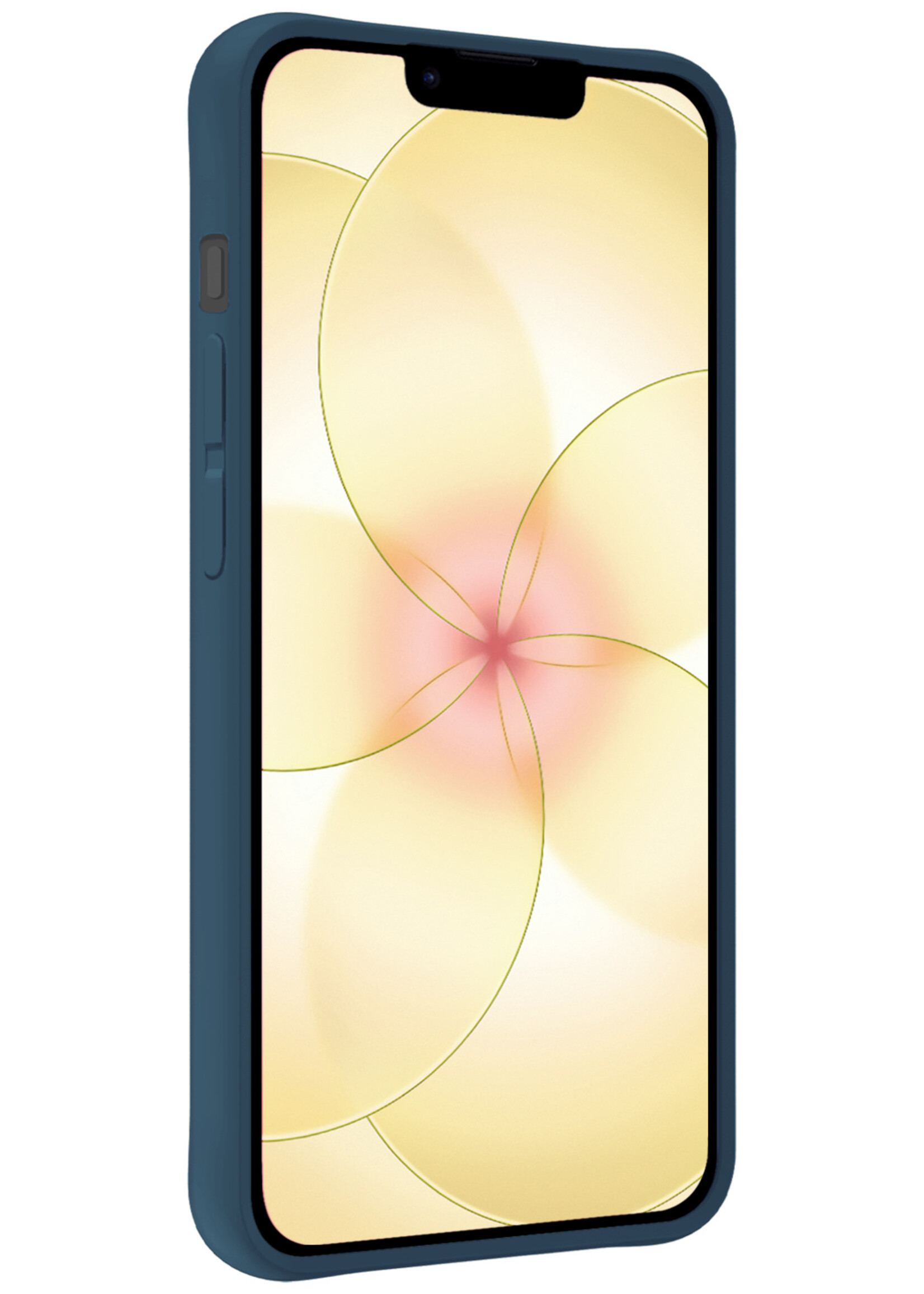 LUQ LUQ iPhone 17e Hoesje Siliconen - Donkerblauw - 2 PACK