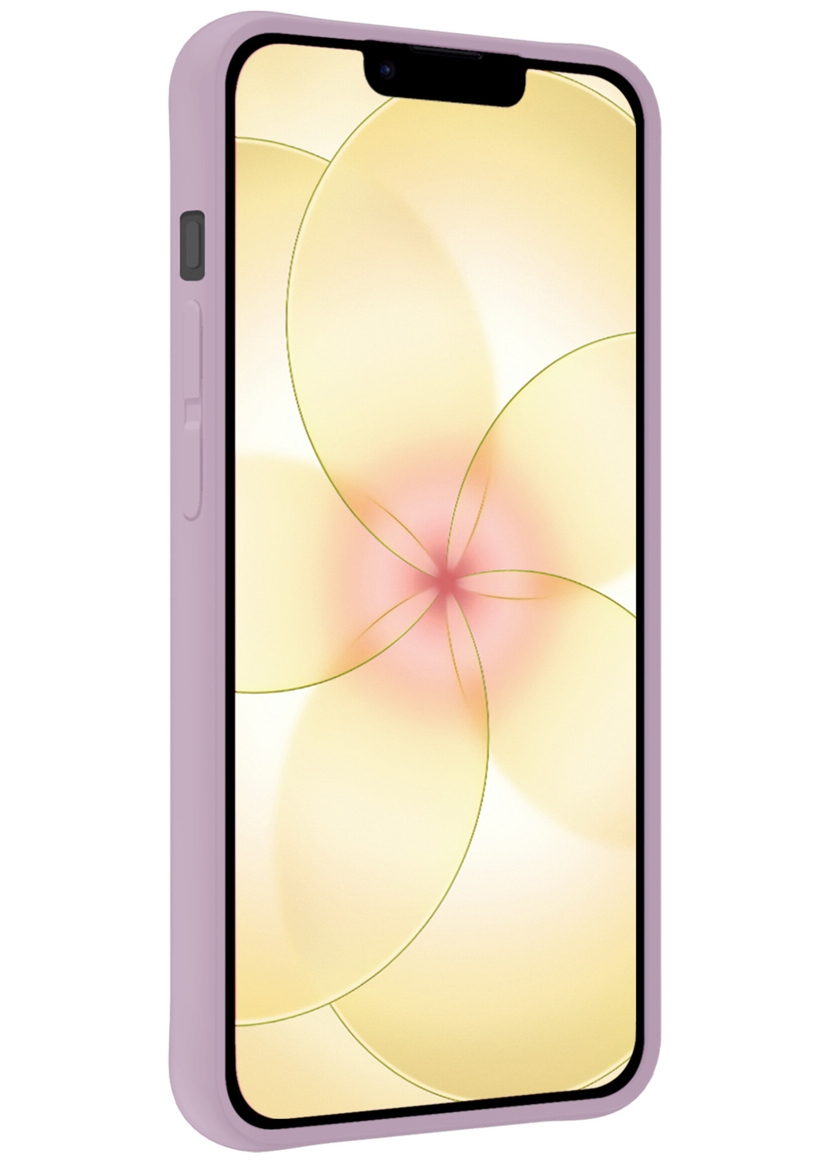 LUQ LUQ iPhone 17e Hoesje Siliconen - Lila - 2 PACK